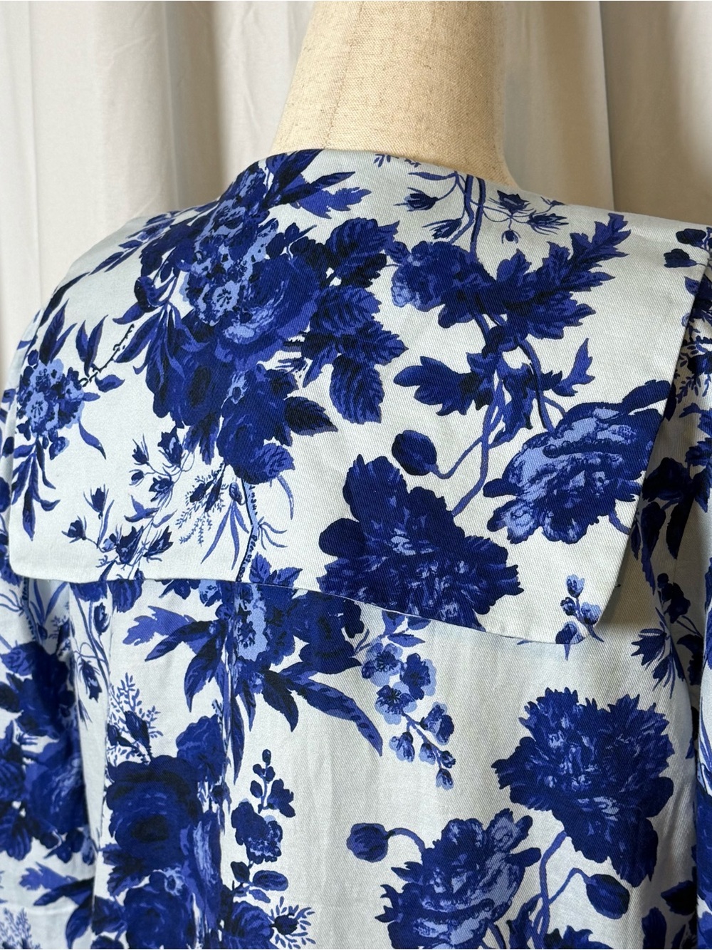Tuckernuck Sapphire Bloom Bella Floral Bow Dress Medium NWT - Picture 14 of 16